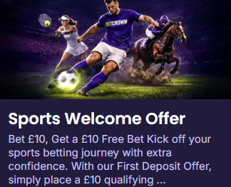 Crown Casino sports welcome offer — bet ₱500 get ₱500 free bet